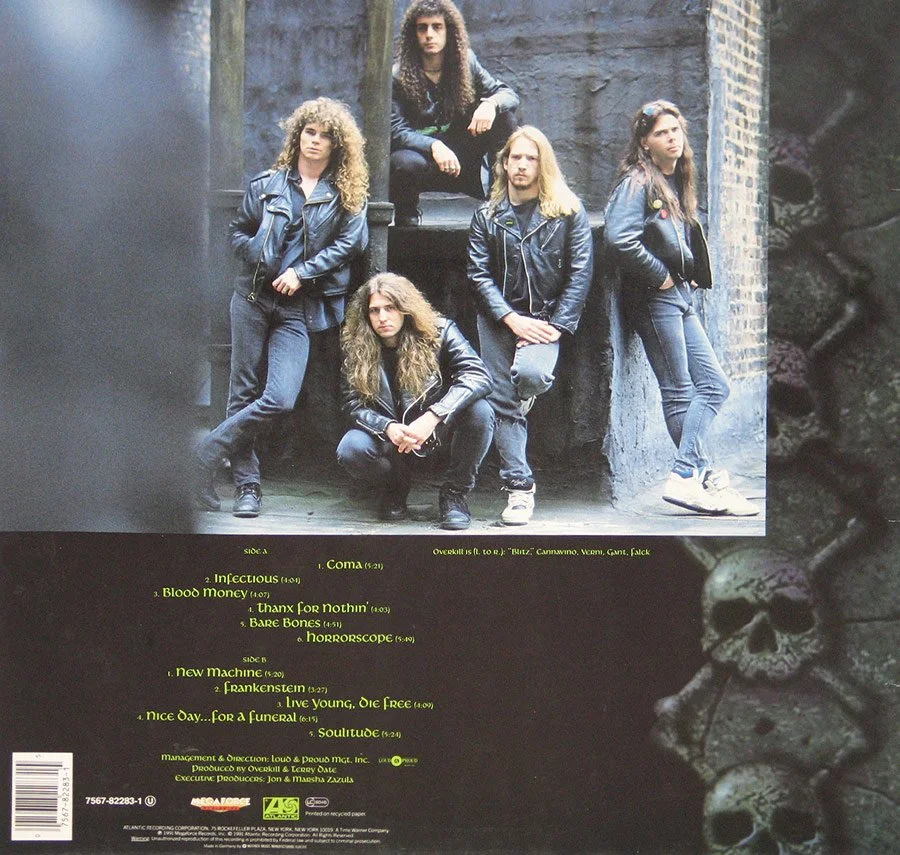 Terror  Overkill DVD 限定版 ドイツ盤 Overkill - Horrorscope — Realms Of Rock vinyl records
